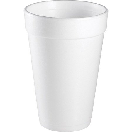 DART CONTAINER Cup, Foam, 16 Oz, We 40PK DCC16J16